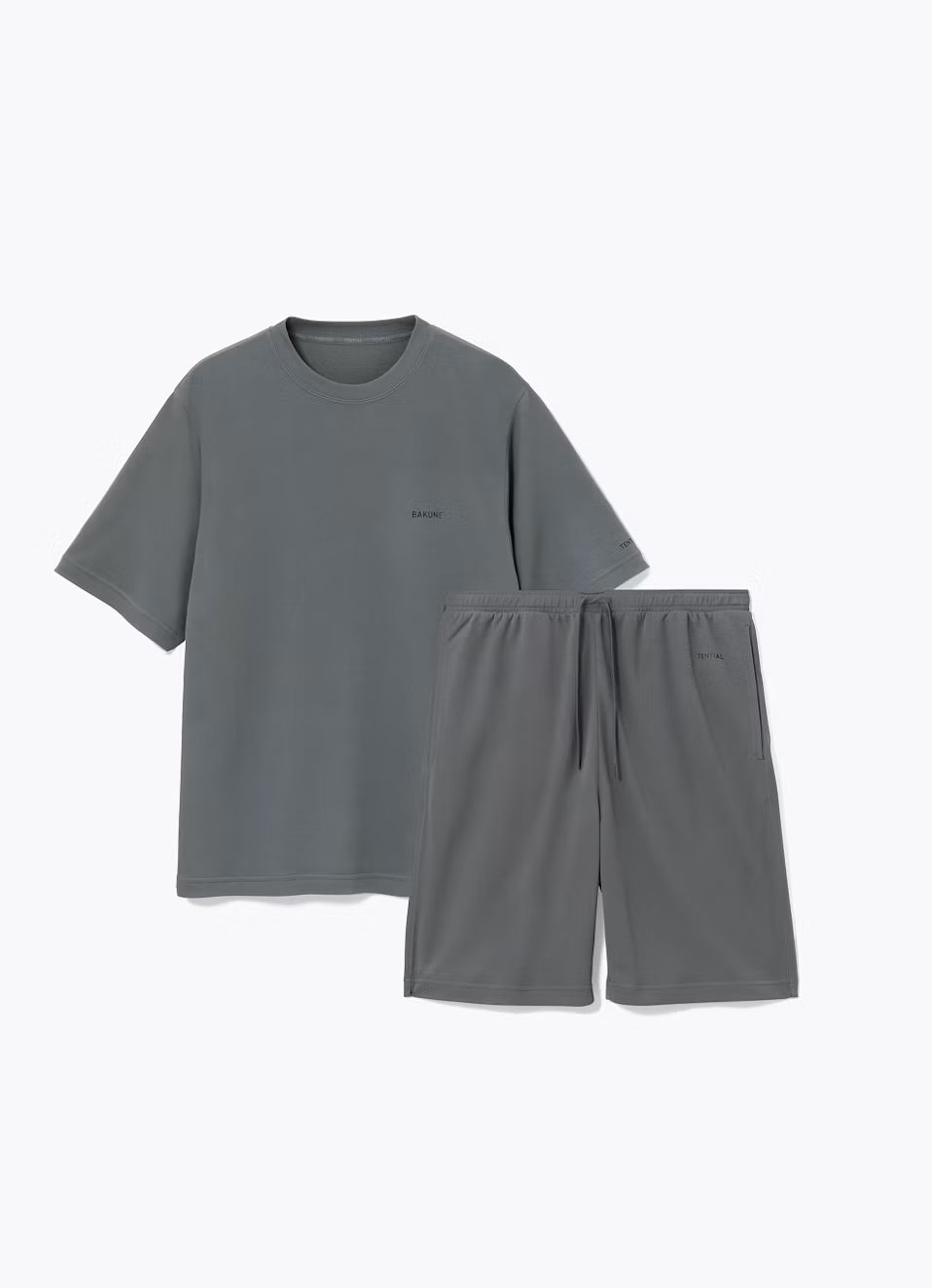 月額4,280円レンタルプラン：BAKUNE スムース 上下セット（半袖Tシャツ・ショートパンツ） リカバリーウェア