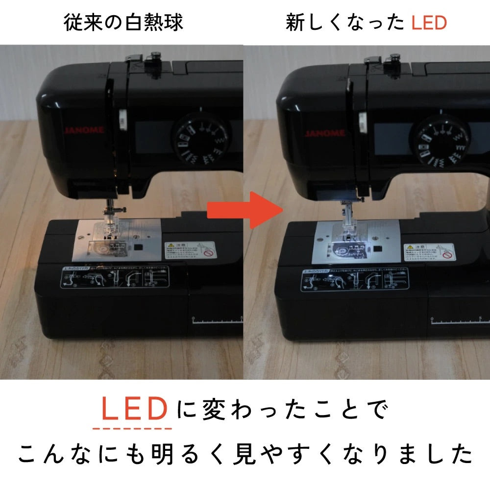 【◆簡単操作◆JANOME家庭用ミシンJN-700】整備済み品 現品管理番号：s0509_001w JANOME（ジャノメ） 家庭用ミシン 電子ミシン N700 手元スイッチ搭載
