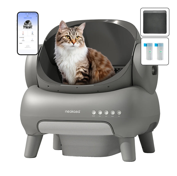 Neakasa M1 Plus オープン型全自動猫トイレをレンタルできます。