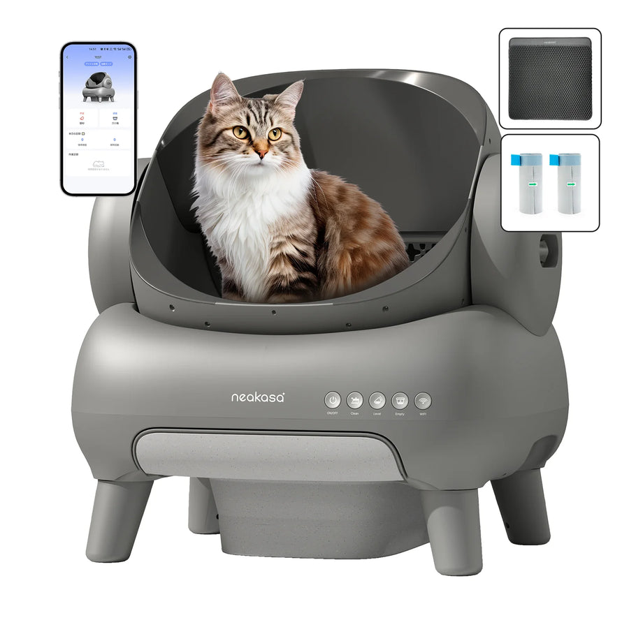Neakasa M1 Plus オープン型全自動猫トイレをレンタルできます。