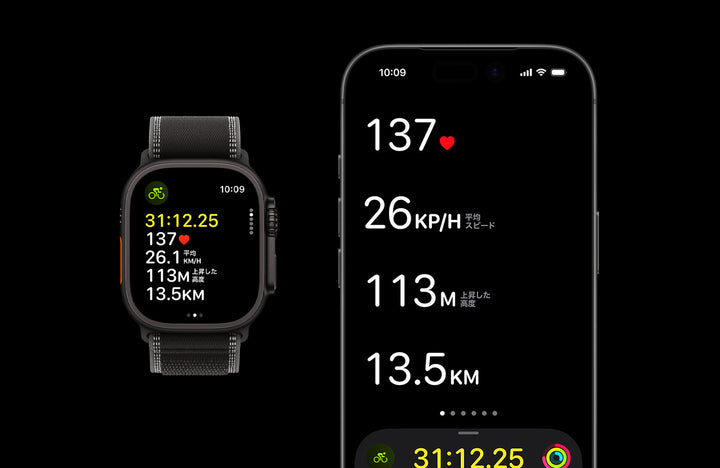月額19,800円レンタルプラン：Apple Watch Ultra 3 スマートウォッチ