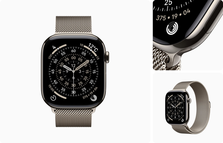 Apple Watch Series 11 チタニウム ナチュラルをレンタルできます。