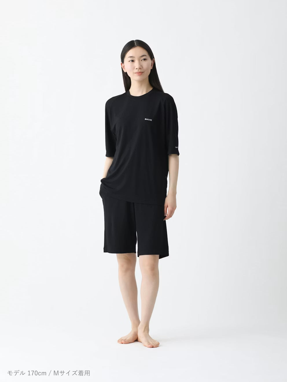 月額4,380円レンタルプラン：BAKUNE Dry Pro 上下セット（半袖Tシャツ・ショートパンツ） リカバリーウェア
