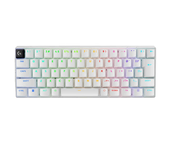 ロジクール PRO X 60 LIGHTSPEED ワイヤレスゲーミングキーボード G-PKB-60-001TCWHをレンタルできます。