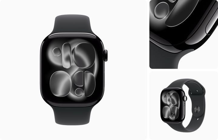 AppleのApple Watch Series 11 アルミニウム ジェットブラックをレンタルできます。