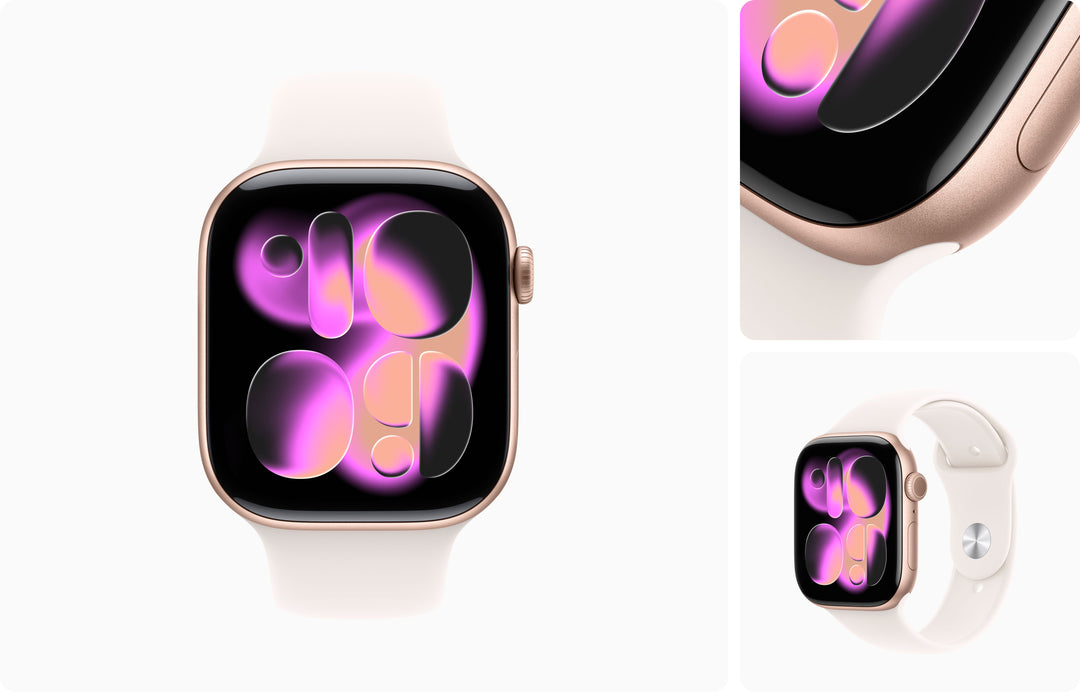 AppleのApple Watch Series 11 アルミニウム ローズゴールドをレンタルできます。