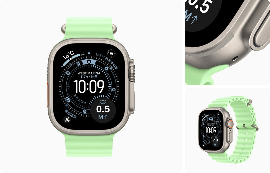 Apple Watch Ultra 3 ナチュラルをレンタルできます。