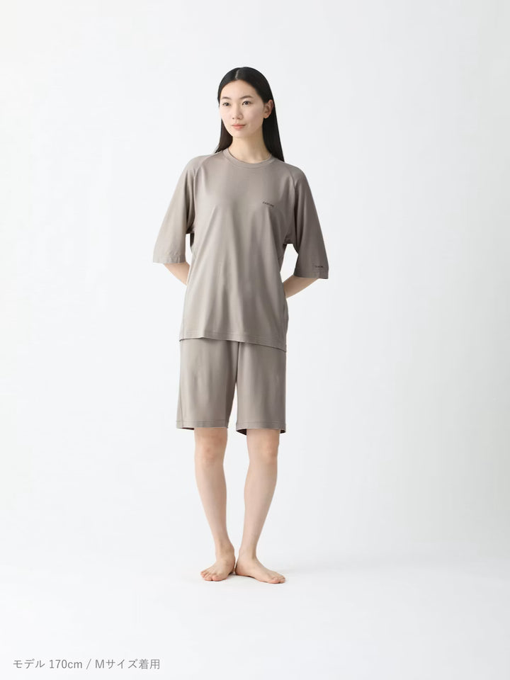 月額4,380円レンタルプラン：BAKUNE Dry Pro 上下セット（半袖Tシャツ・ショートパンツ） リカバリーウェア