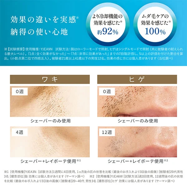 月額18,800円レンタルプラン：ヤーマン レイボーテ クールパワー 脱毛器 YJEA9N