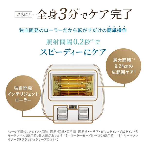 月額18,800円レンタルプラン：ヤーマン レイボーテ クールパワー 脱毛器 YJEA9N